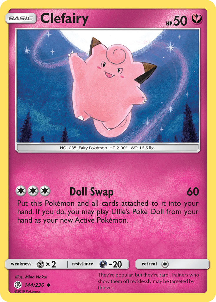 Clefairy, kortbilde fra pokemontcg.io