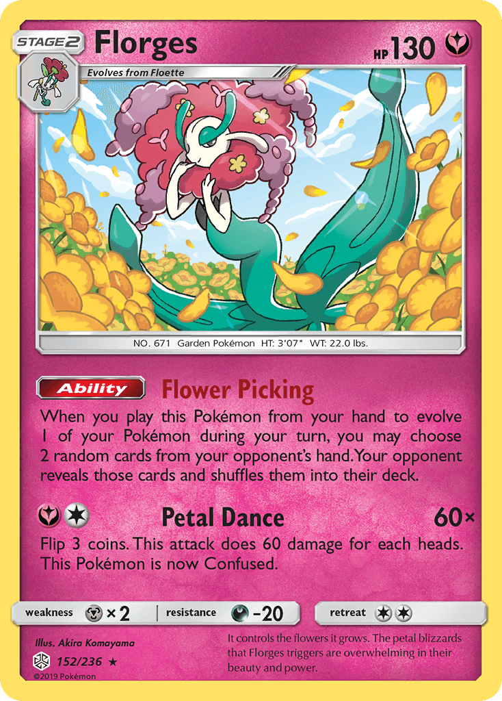 Florges, kortbilde fra pokemontcg.io