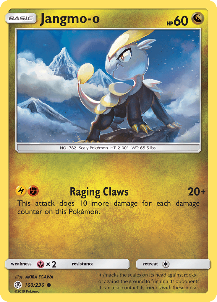 Jangmo-o, kortbilde fra pokemontcg.io