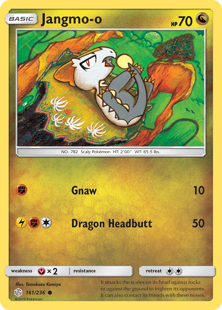 Jangmo-o, kortbilde fra pokemontcg.io