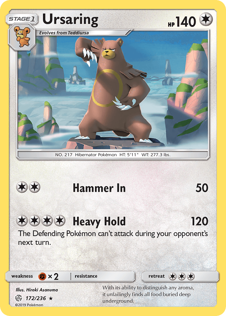 Ursaring, kortbilde fra pokemontcg.io