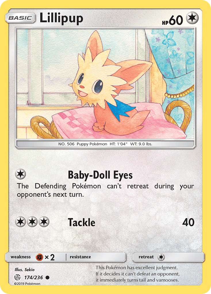 Lillipup, kortbilde fra pokemontcg.io