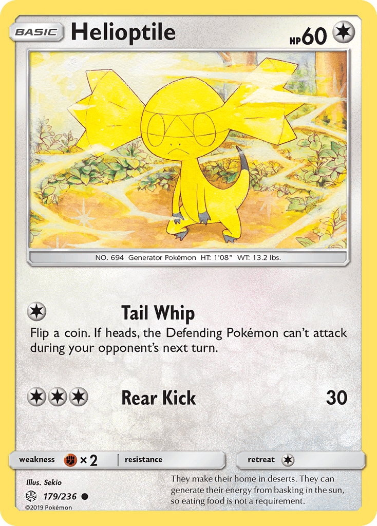 Helioptile, kortbilde fra pokemontcg.io
