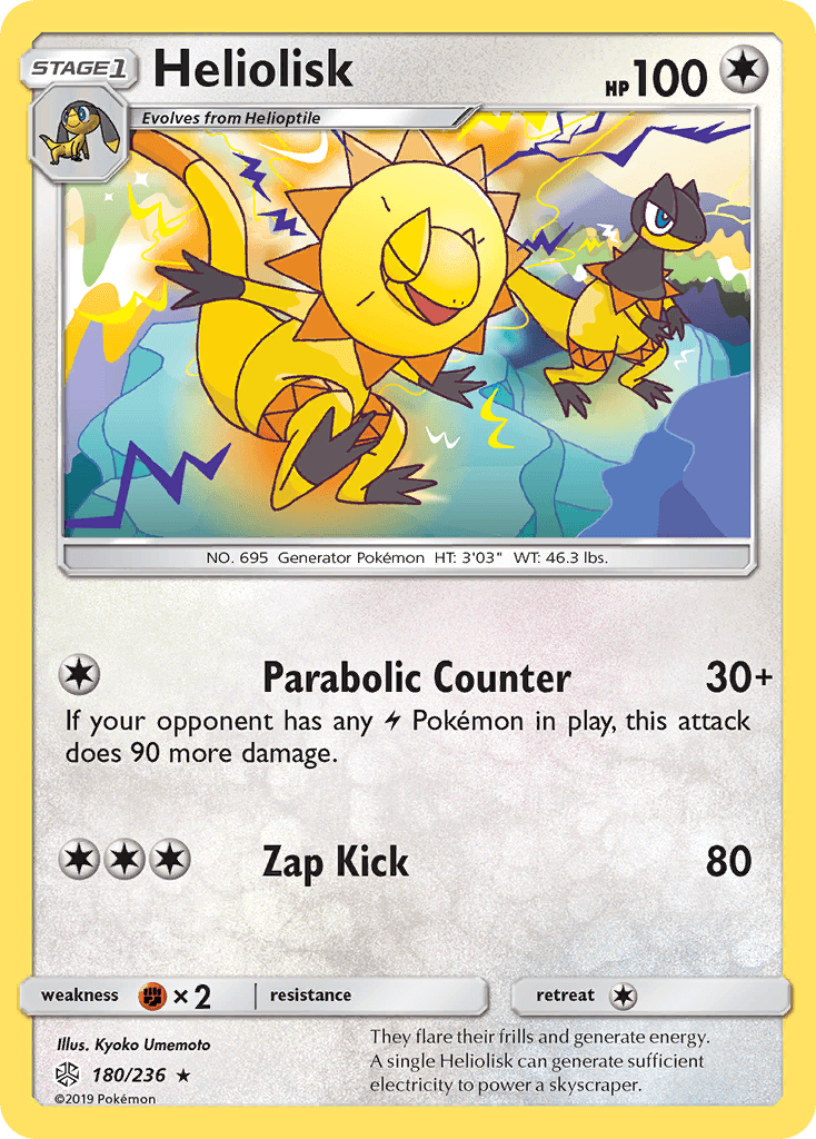 Heliolisk, kortbilde fra pokemontcg.io