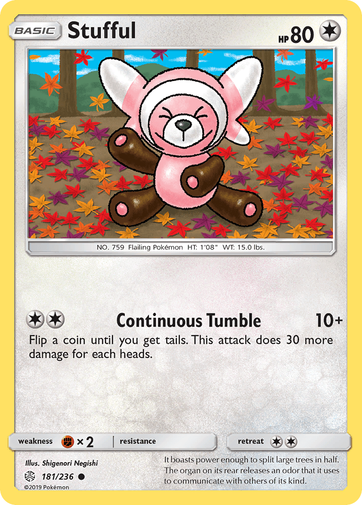 Stufful, kortbilde fra pokemontcg.io