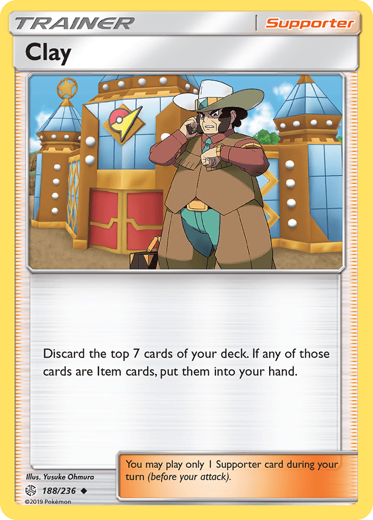 Clay, kortbilde fra pokemontcg.io