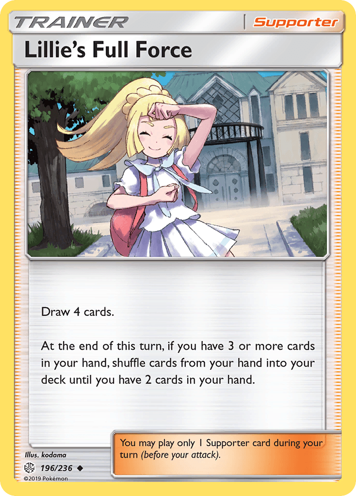 Lillie's Full Force, kortbilde fra pokemontcg.io