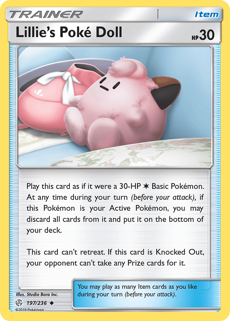 Lillie's Poké Doll, kortbilde fra pokemontcg.io