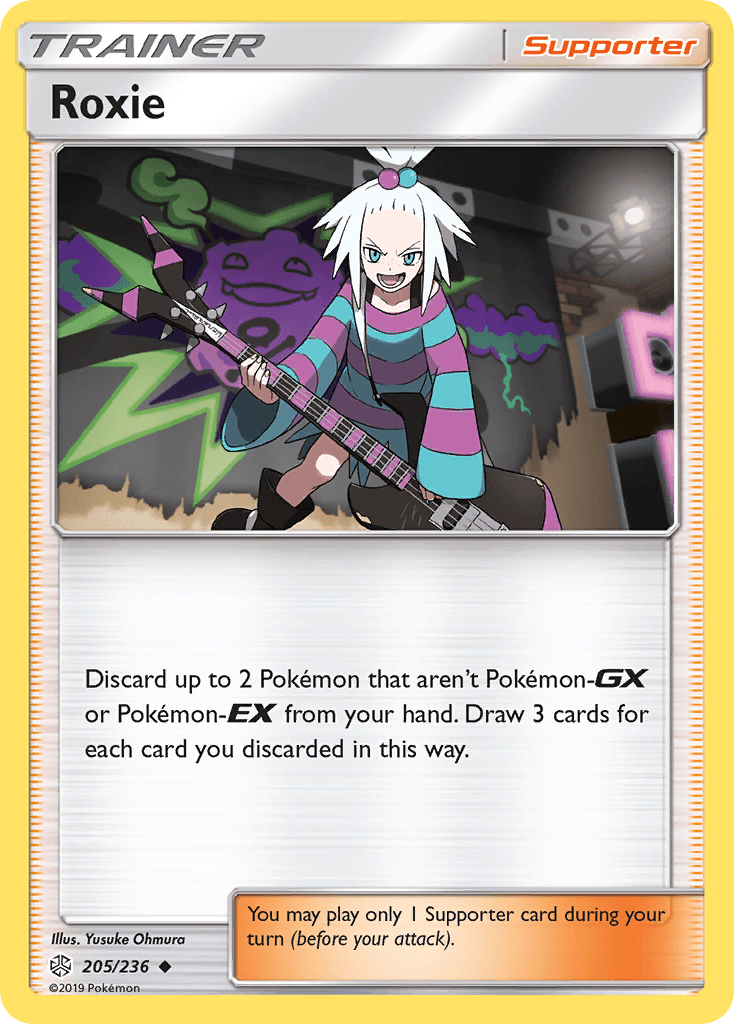 Roxie, kortbilde fra pokemontcg.io
