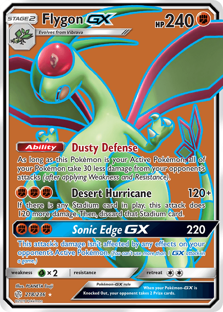 Flygon-GX, kortbilde fra pokemontcg.io