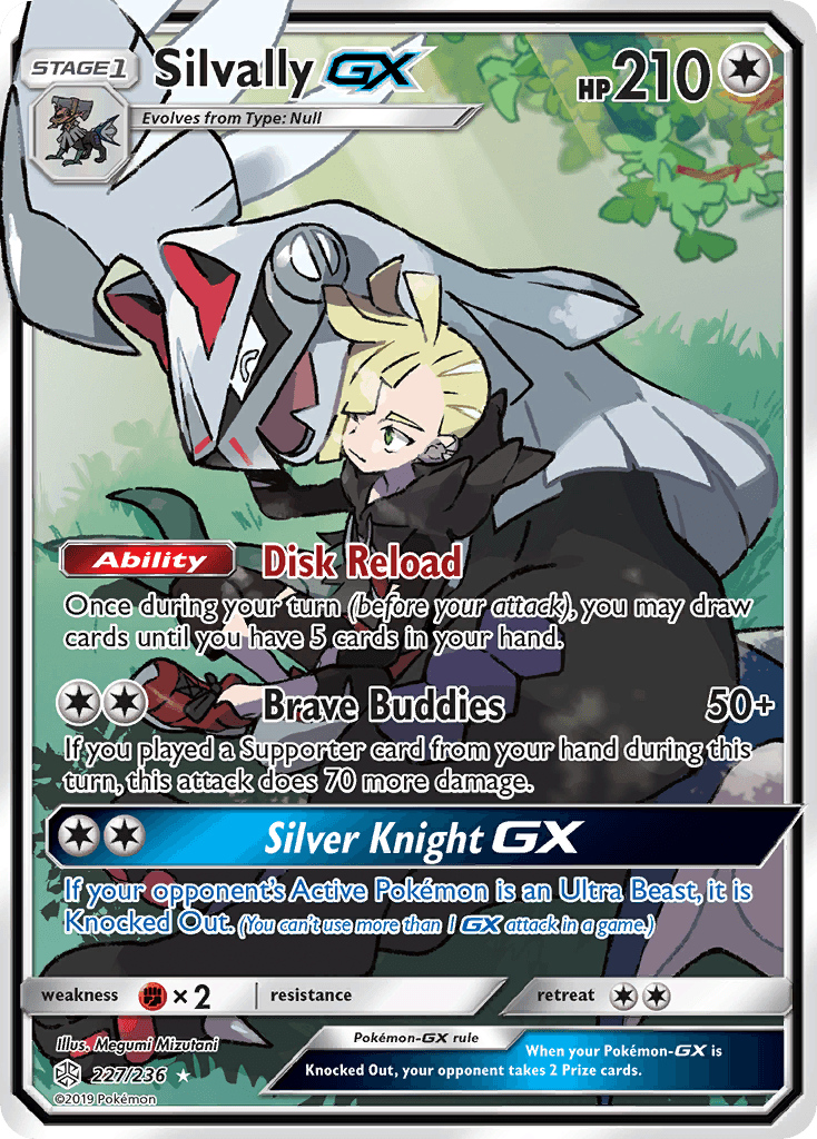 Silvally-GX, kortbilde fra pokemontcg.io