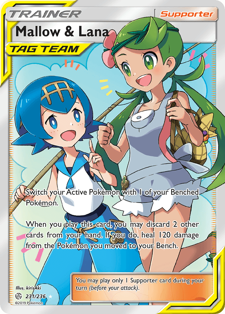 Mallow & Lana, kortbilde fra pokemontcg.io