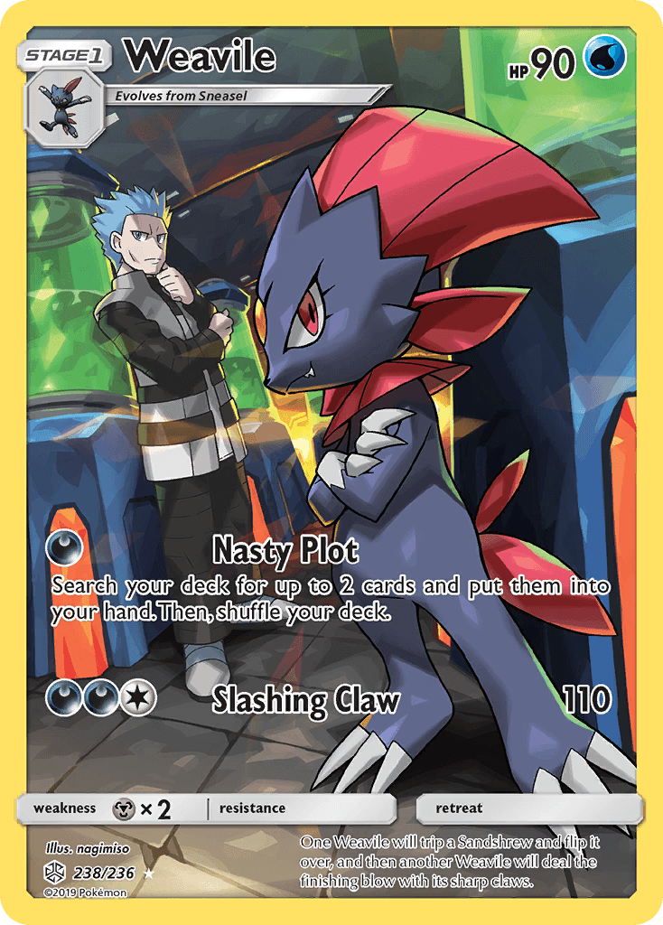 Weavile, kortbilde fra pokemontcg.io