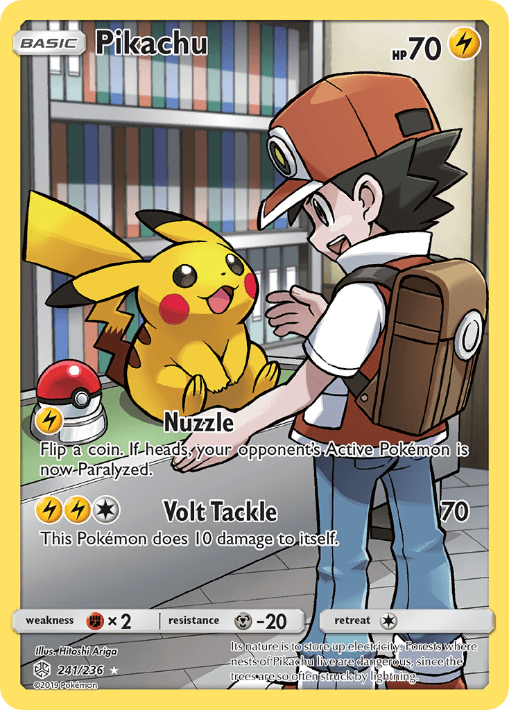 Pikachu, kortbilde fra pokemontcg.io