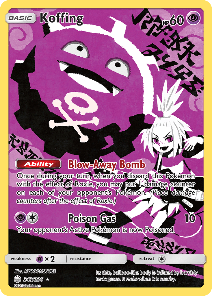 Koffing, kortbilde fra pokemontcg.io