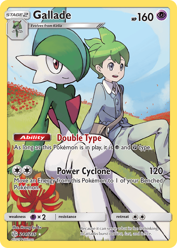 Gallade, kortbilde fra pokemontcg.io