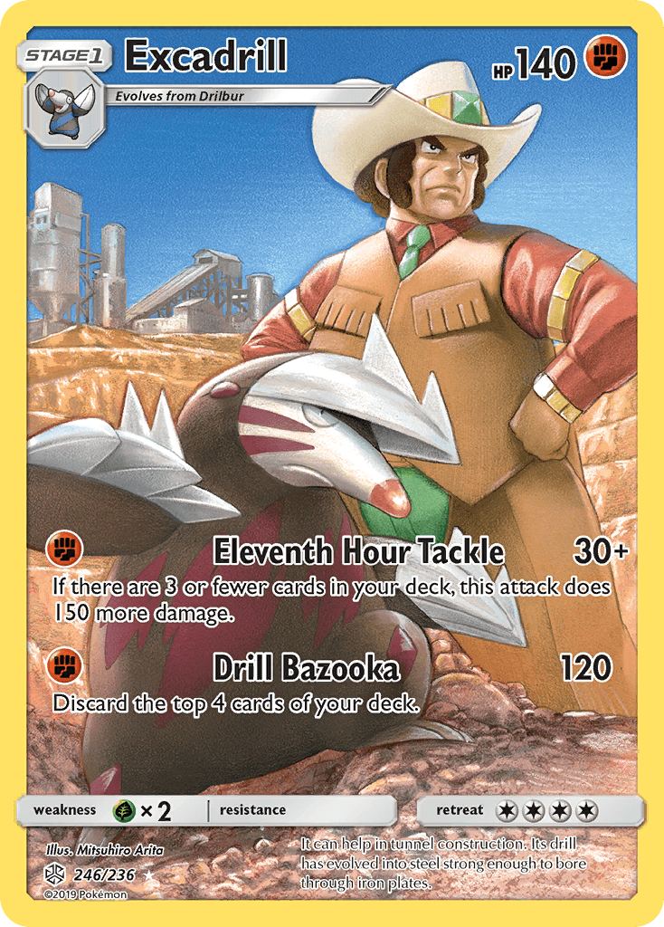 Excadrill, kortbilde fra pokemontcg.io