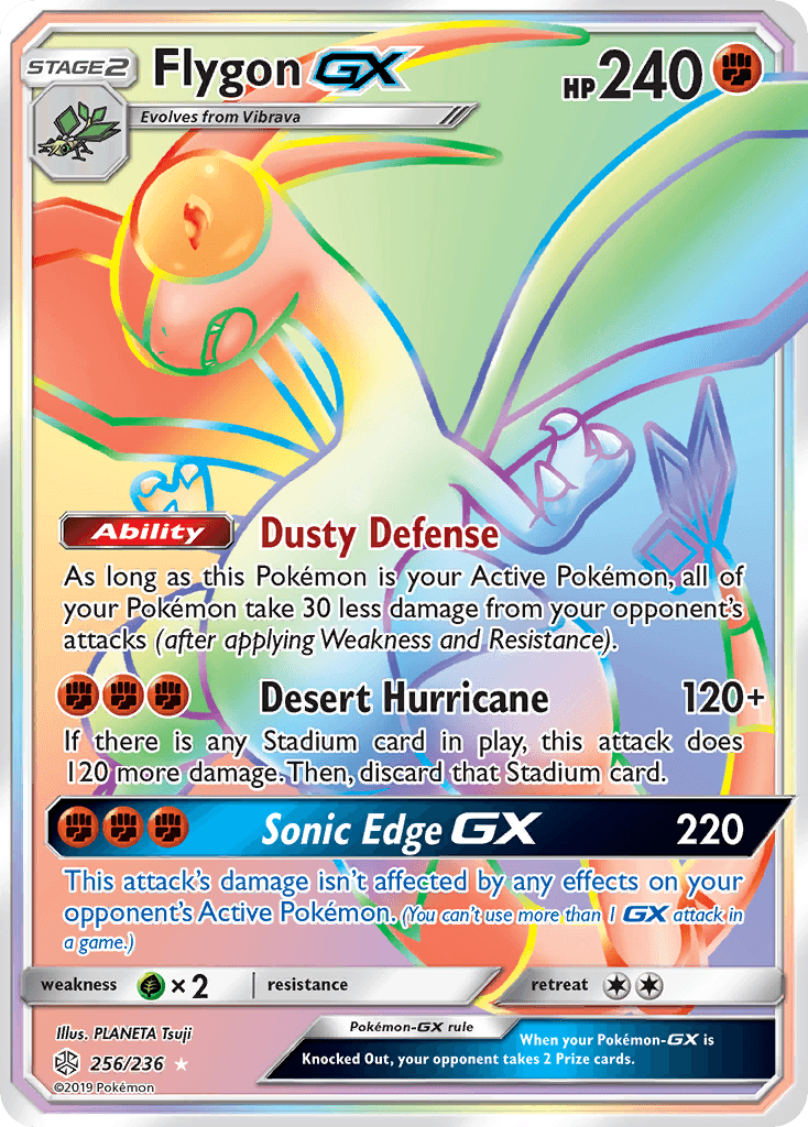 Flygon-GX, kortbilde fra pokemontcg.io