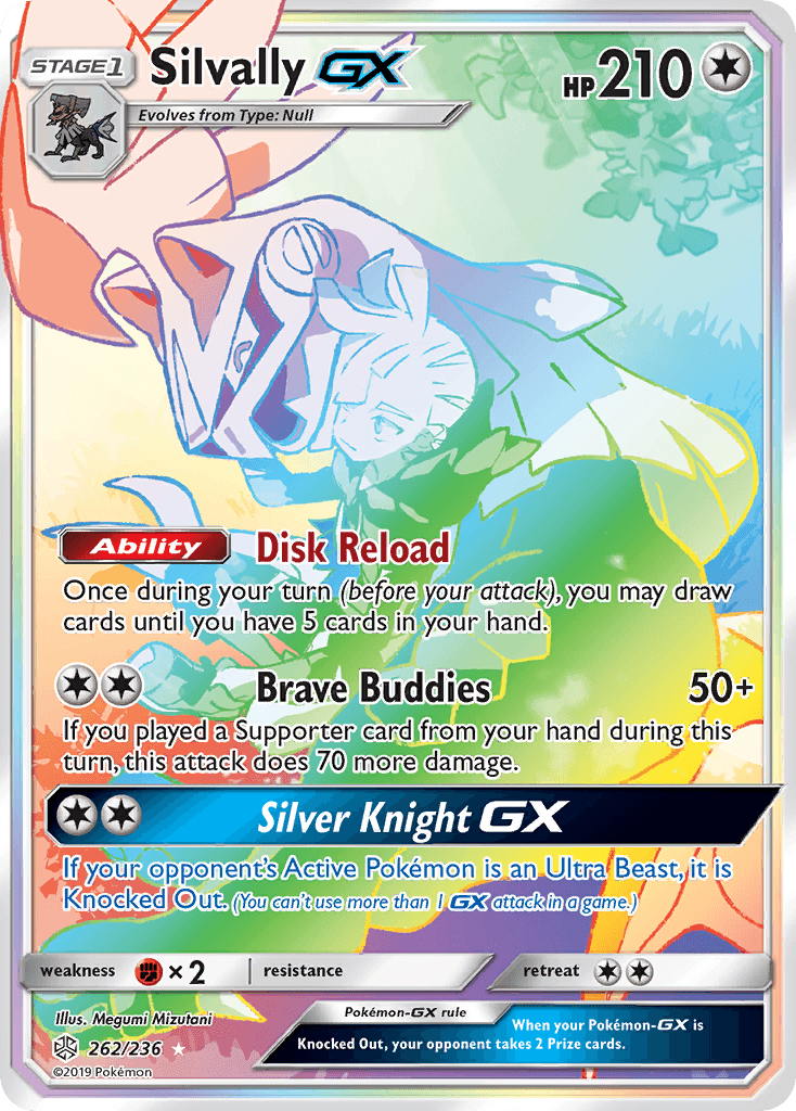 Silvally-GX, kortbilde fra pokemontcg.io
