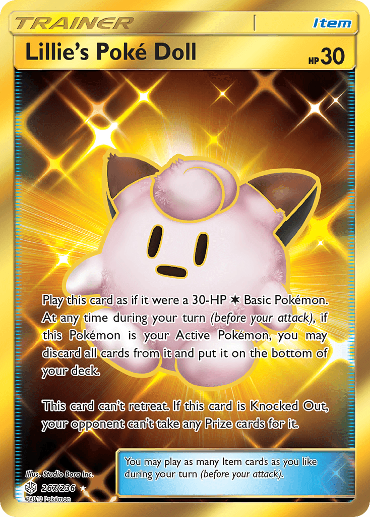 Lillie's Poké Doll, kortbilde fra pokemontcg.io