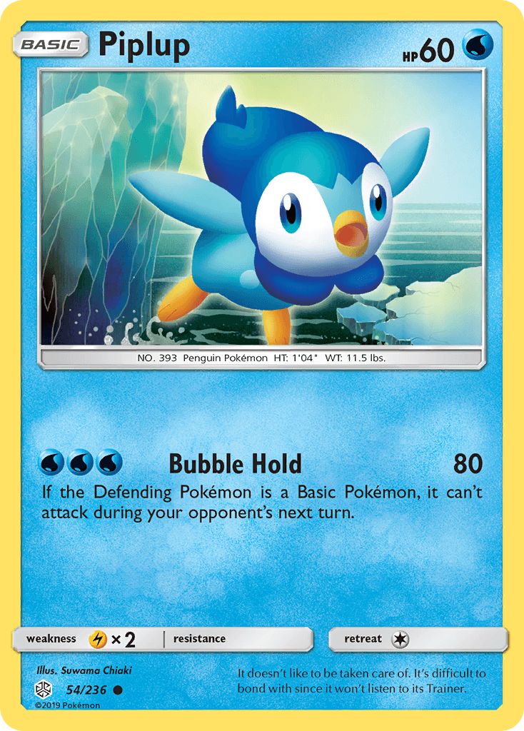Piplup, kortbilde fra pokemontcg.io