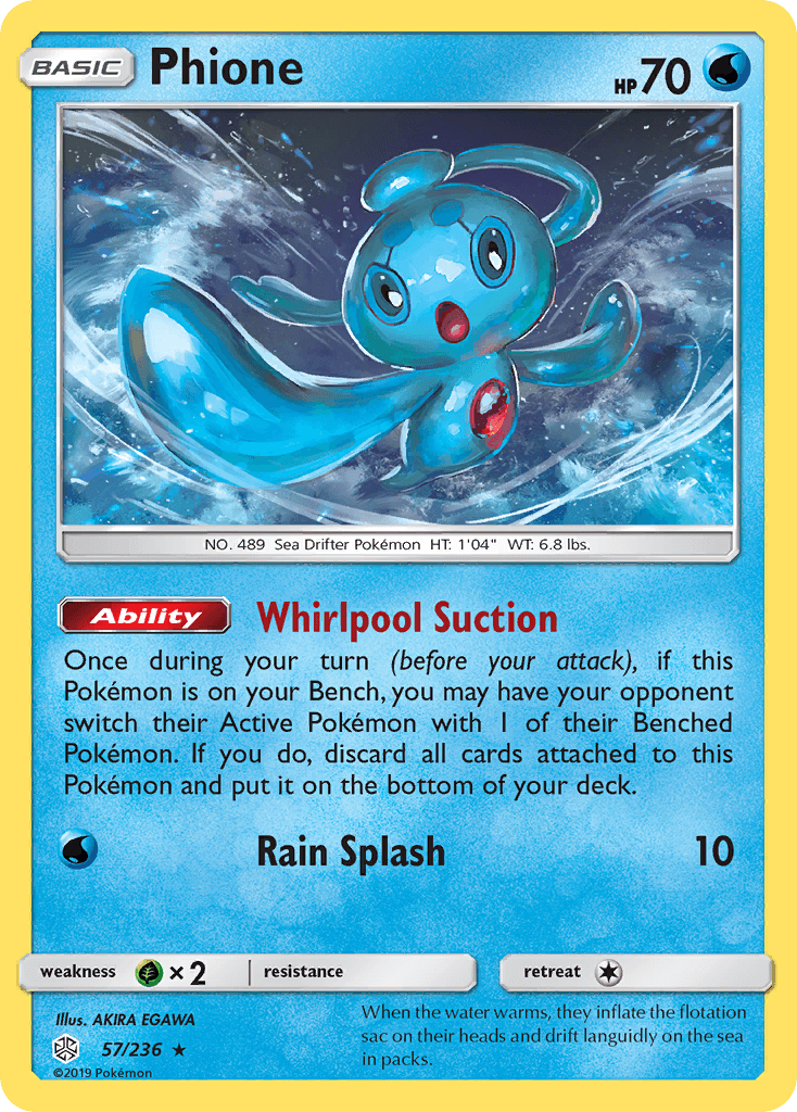 Phione, kortbilde fra pokemontcg.io