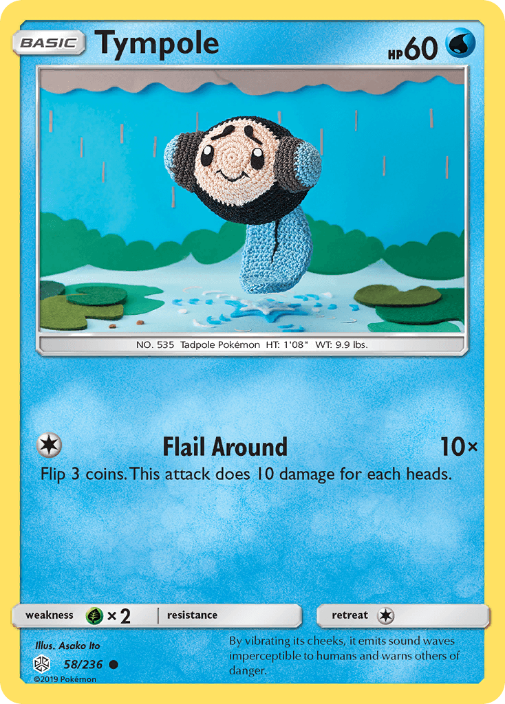 Tympole, kortbilde fra pokemontcg.io