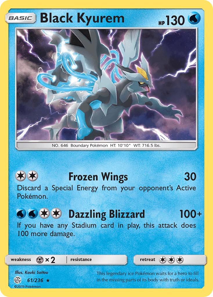 Black Kyurem, kortbilde fra pokemontcg.io