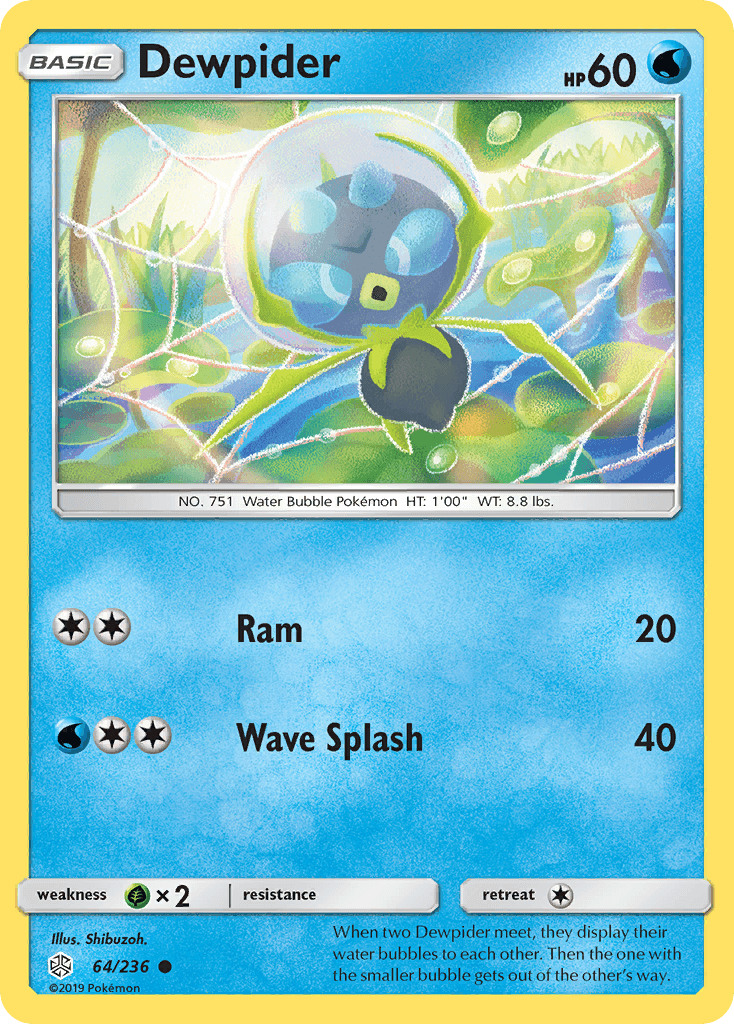 Dewpider, kortbilde fra pokemontcg.io