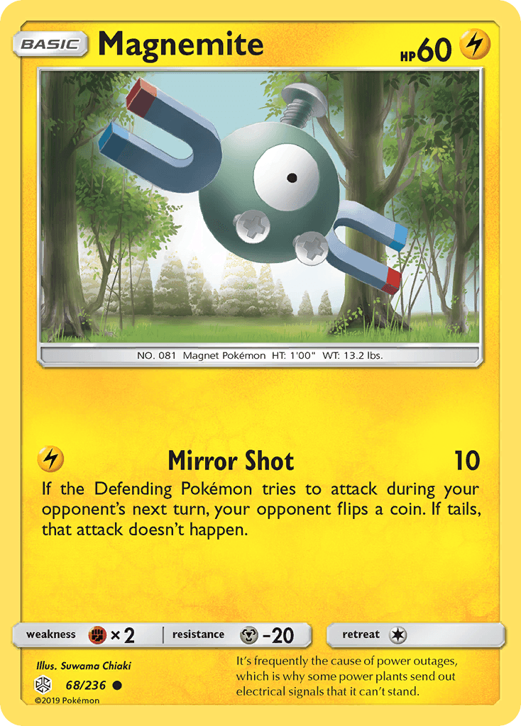 Magnemite, kortbilde fra pokemontcg.io