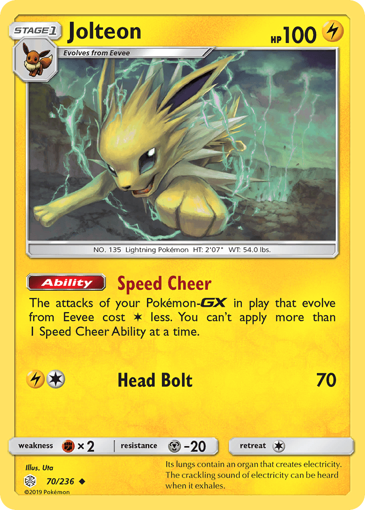Jolteon, kortbilde fra pokemontcg.io