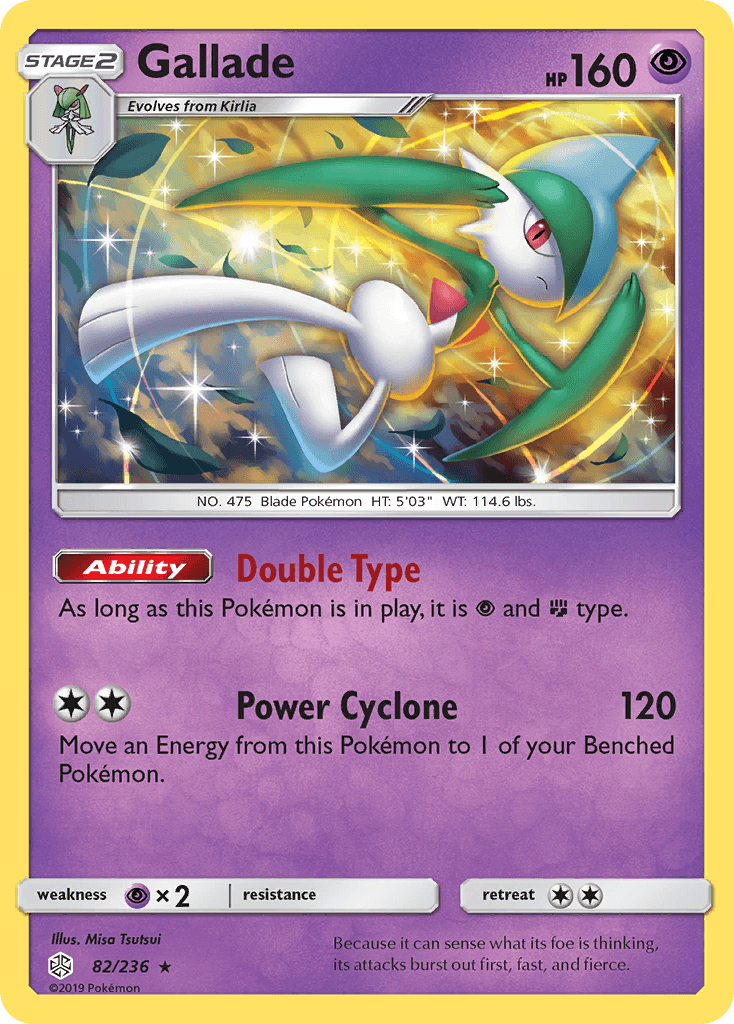 Gallade, kortbilde fra pokemontcg.io
