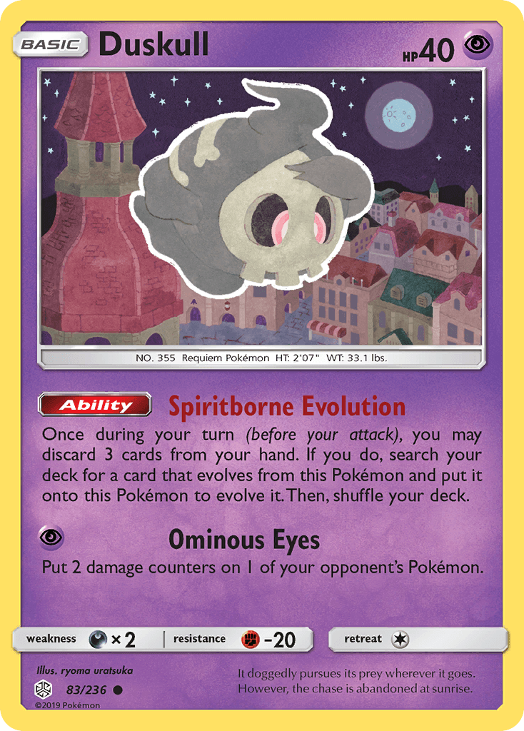 Duskull, kortbilde fra pokemontcg.io