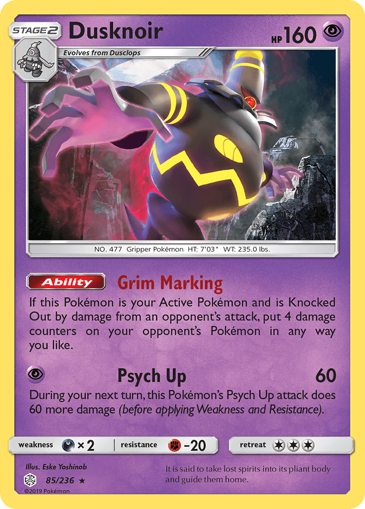 Dusknoir, kortbilde fra pokemontcg.io