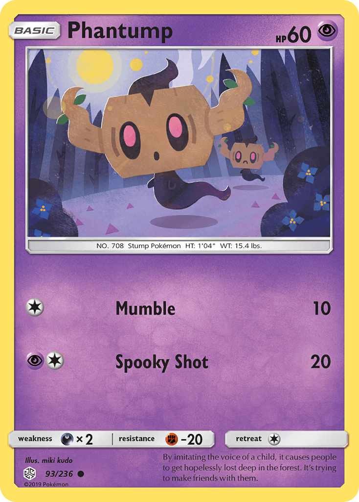 Phantump, kortbilde fra pokemontcg.io