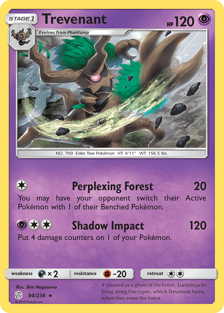 Trevenant, kortbilde fra pokemontcg.io