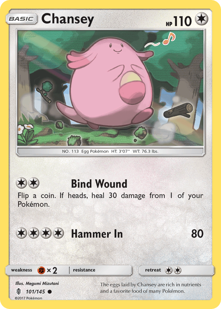 Chansey, kortbilde fra pokemontcg.io
