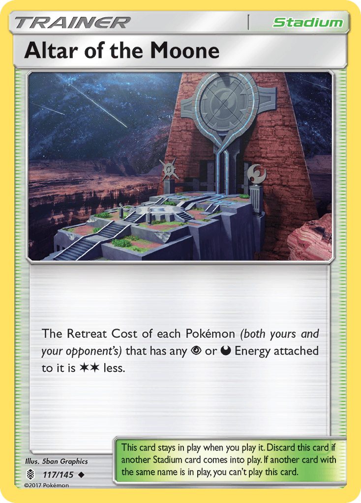 Altar of the Moone, kortbilde fra pokemontcg.io