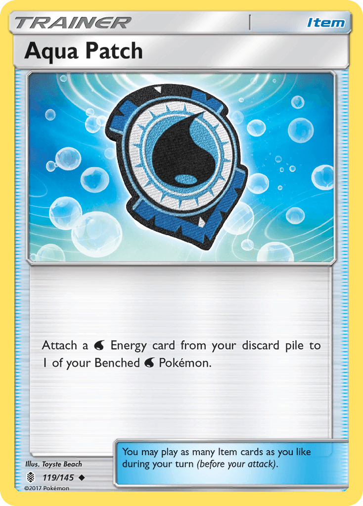 Aqua Patch, kortbilde fra pokemontcg.io