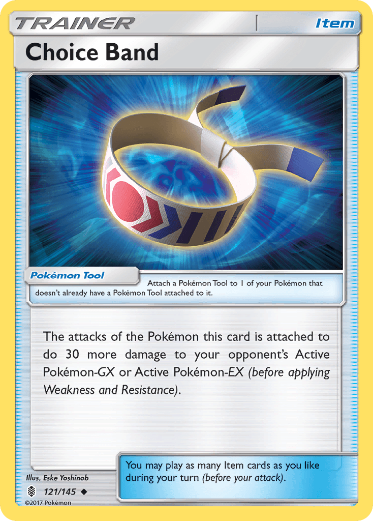 Choice Band, kortbilde fra pokemontcg.io