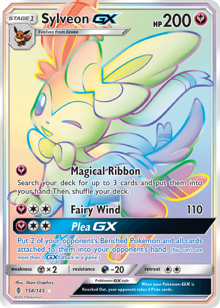 Sylveon-GX, kortbilde fra pokemontcg.io