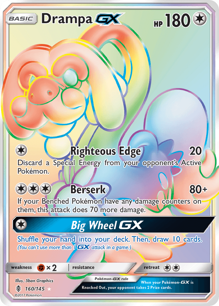 Drampa-GX, kortbilde fra pokemontcg.io
