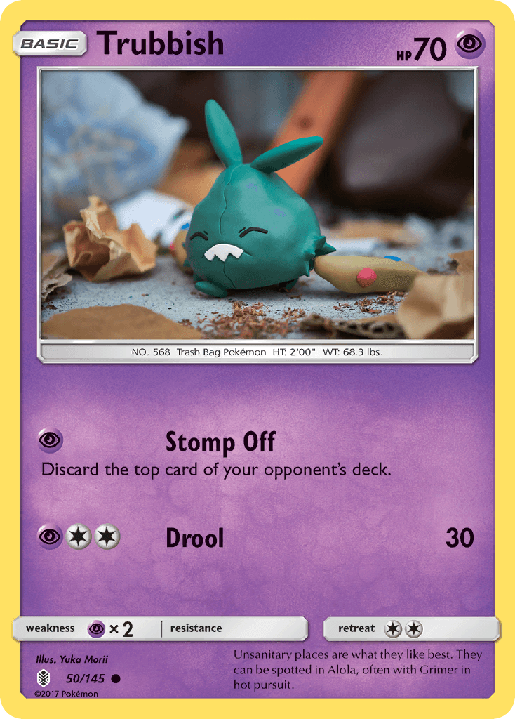 Trubbish, kortbilde fra pokemontcg.io