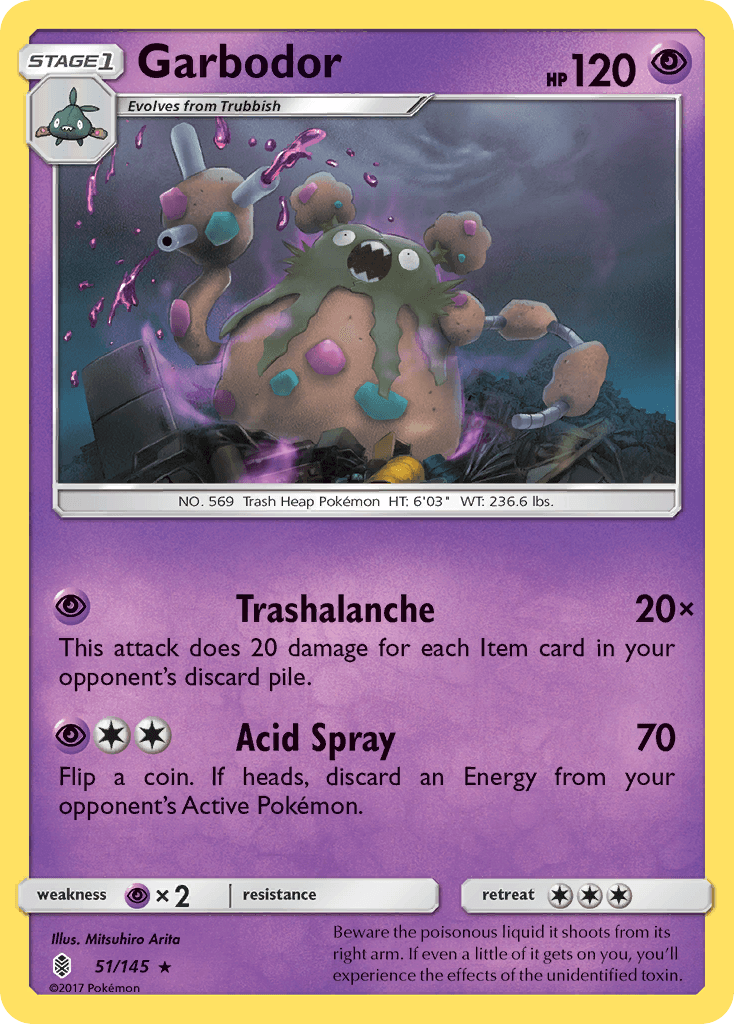Garbodor, kortbilde fra pokemontcg.io