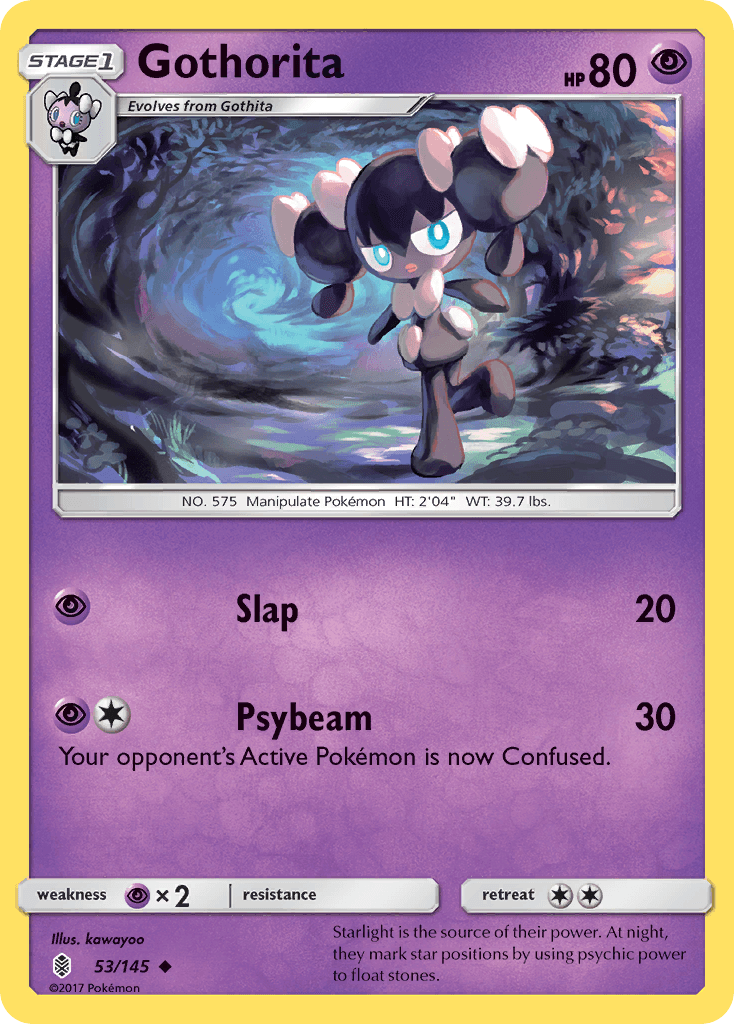 Gothorita, kortbilde fra pokemontcg.io