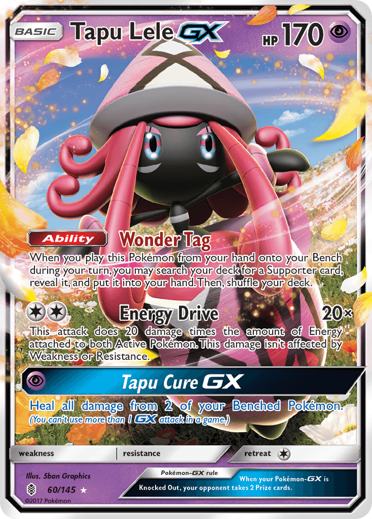 Tapu Lele-GX, kortbilde fra pokemontcg.io