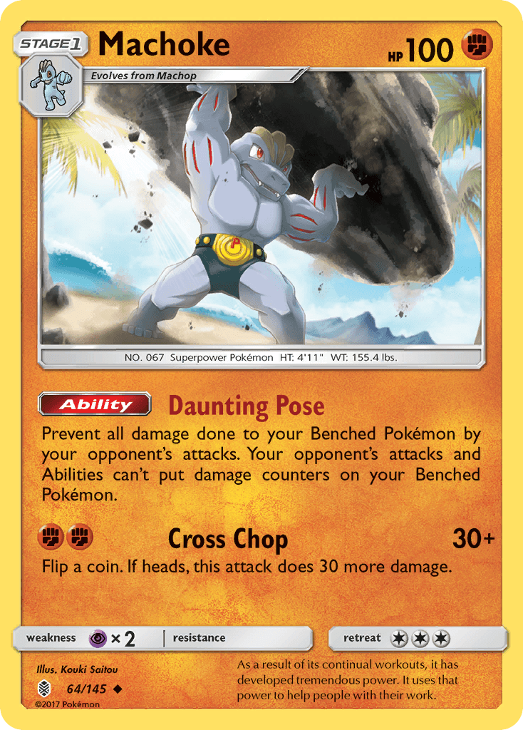 Machoke, kortbilde fra pokemontcg.io