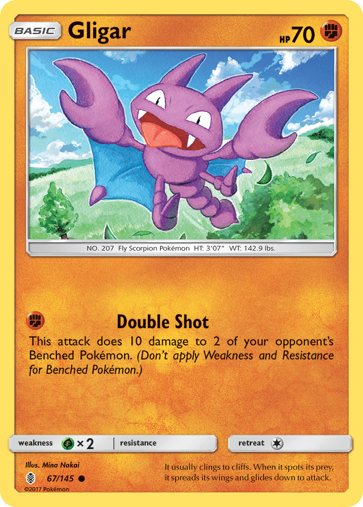 Gligar, kortbilde fra pokemontcg.io