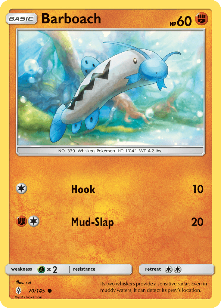 Barboach, kortbilde fra pokemontcg.io