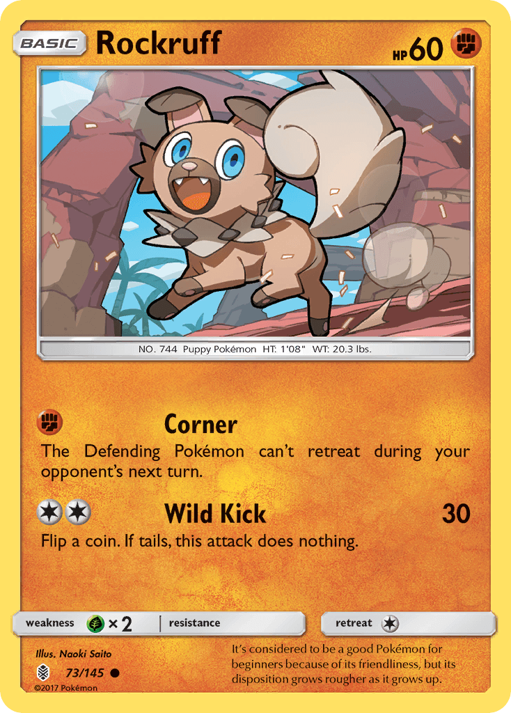 Rockruff, kortbilde fra pokemontcg.io